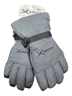 Arctix Gray Cold Snow Cat -Weather Gloves with Adjustable Strap